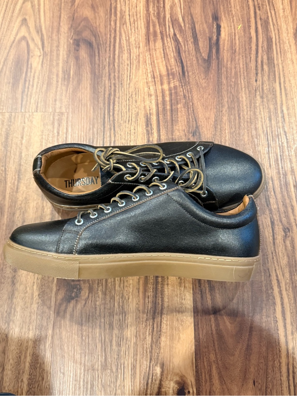 Thursday Boot Co. Low Top Premier Leather Sneaker Size 11.5 Cacao Rugged Men's